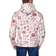 thumbnail image 5 of Zip Up Hoodies for Men - flower leaves E Long Sleeve Comfrt Men'S Fashion Hoodies & Sweatshirts, Jackets for Men Hoodies Pullover Clothing Clothes with Pouch, 5 of 5