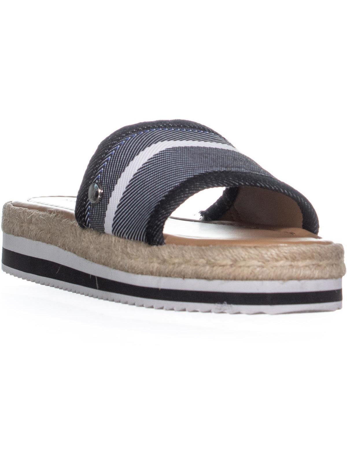Nautica - Womens Nautica Tidegate Platform Slide Sandals, Black - Walmart.com - Walmart.com