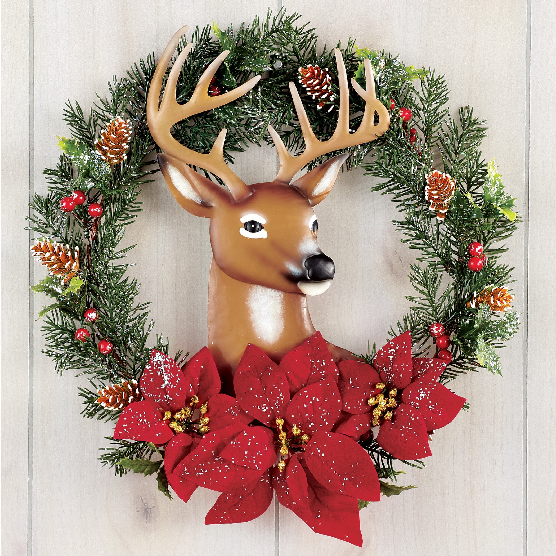 Metal Christmas Wreath 
