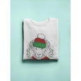 thumbnail image 3 of Winter Lion  Sweatshirt Men -Image by Shutterstock, Male 5X-Large, 3 of 4