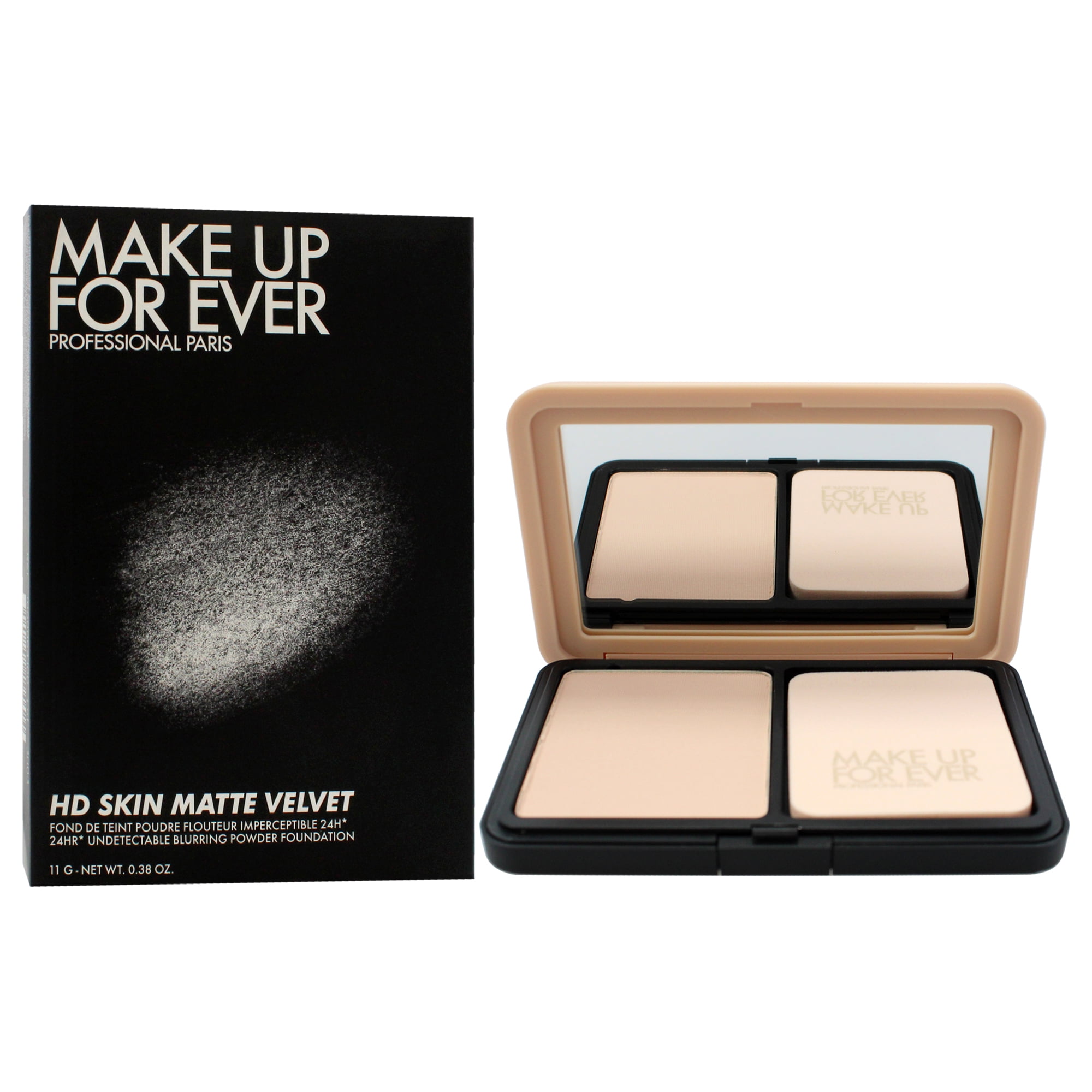 HD Skin Matte Velvet Powder Foundation - 1N00 Alabaster by Make Up For Ever for Women - 0.38 oz Foundation