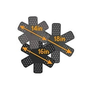 All-Clad Cookware Protectors, 6-Pack, Black/Gray