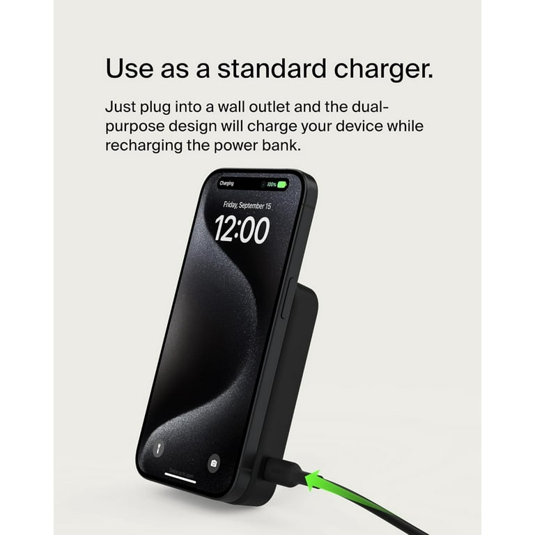 スマホアクセサリー Belkin BoostCharge Pro Power Bank 10K Belkin BoostCharge Pro Wireless Power Bank 10K w/ Qi2, MagSafe