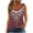 Burgundy, variant on ZQUUVOU Tank Top For Women Solid Color Camisole Loose Tops (Burgundy,L)