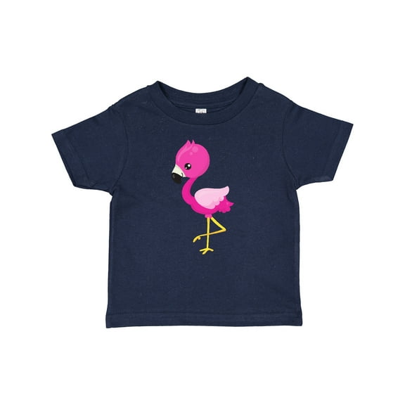 Inktastic Cute Flamingo, Little Flamingo, Pink Flamingo Girls Baby T-Shirt