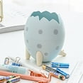 thumbnail image 4 of Visland Multifunctional Small Plastic Large Capacity Dinosaur Egg Storage Bucket Pot Container Stationery BoxOffice Pencil Pot, 4 of 8