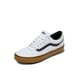 thumbnail image 1 of Zapatillas bajas Shoe Vans Brooklyn LS para hombre, lona, blanco/negro, 1 of 3