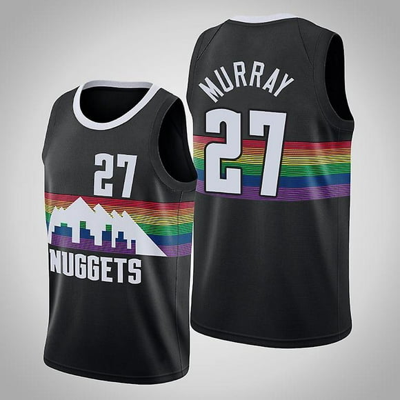Denver Nuggets Jamal Murray Hommes de Basket-Ball Maillot de Sport Chemises Sans Manches T-shirt pour Adultes
