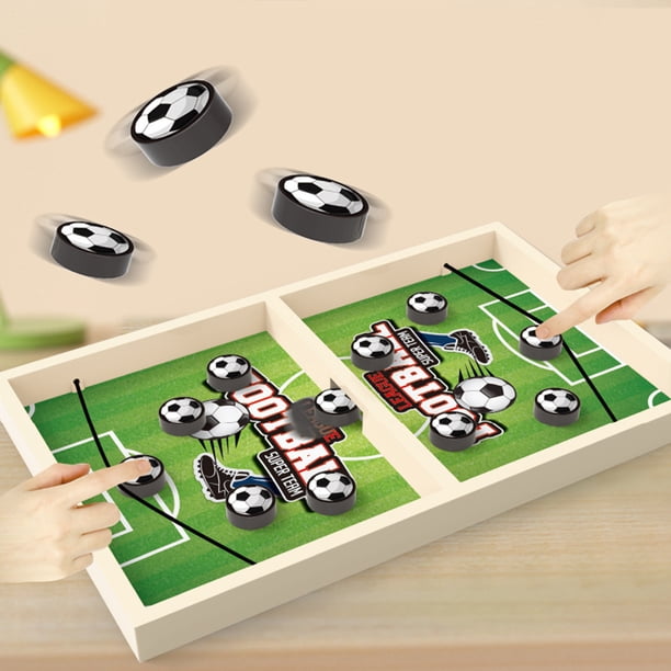 Fast Sling Puck Game Baloncesto Fútbol Juegos de tirachinas Juguete para niños y adultos