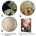 thumbnail image 3 of Designart "Red Geraniums Scarlet Bloom Collage I" Floral & Botanical Wall Decor, 3 of 5
