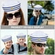 thumbnail image 4 of 2 uds., sombrero de capitán, accesorios, sombreros de marinero, sombreros de marinero para adultos, accesorios para disfraz de fiesta en barco, 4 of 6
