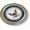 Semi-Flexible Aluminum Bezel, variant on BestLicensePlateFrames - The United States Navy 3D Domed CAR Emblem Badge Sticker Flexible - Official U.S. Navy Licensed Product