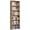Oak Brown, variant on Bookshelves and Bookcases Floor Standing 6 Tiers Display Storage Shelves 70 in Tall Bookcase Home Decor Furniture for Home Office, Living Room, Bed Room Beige Maple
