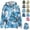 Sky Blue, variant on FOPSUFGWFO Camo Hoodies for Men Daily Wear Soft Drawstring Long Sleeve Pullover Tops Fall Winter Wear Sweatshirts With Pockets XL