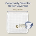 thumbnail image 6 of Large  Pads for , Soft & Lint-Free  Rounds with Pressed Seam Design, Durable Facial Cleansing Squares for , Ideal Makeup Remover Pads, 3x3 Inch, 60 Count, 6 of 6
