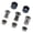 8 piece set of trimm, variant on Multiple Size Compatible Router Collet Adapter for Engraving Machines Facilitating Easy Bit Changes and Stable Operations