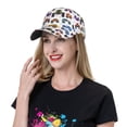 thumbnail image 5 of Disketp Cartoon Monster Trucks1 Print Baseball Caps for Outdoor Sports Fashion Casual Outdoor Caps Men Women, 5 of 6