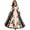 Beige-c, variant on FUZHIQ Forest Elf Costume - Womens Halloween Fairy Tale Woodland Costume for Cos Party
