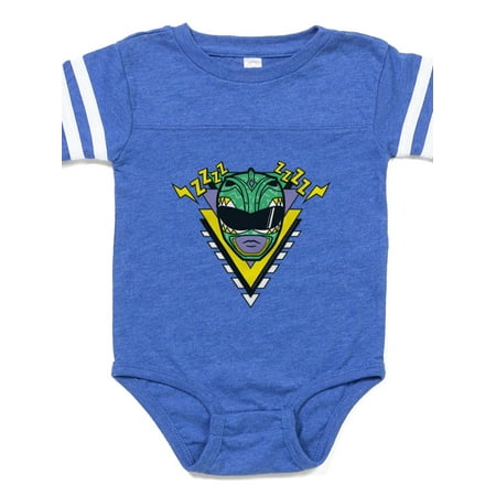 

CafePress - Power Rangers Green Ranger - Cute Infant Baby Football Bodysuit