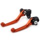 thumbnail image 1 of Palanca de freno y embrague para manillar de motocicleta, color naranja, para Honda CRF 250R 450R 2002-03, 1 of 3