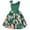 Green, variant on WOLLED Kids Toddler Flower Girls off Shoulder Dress Pageant Party Floral Formal Dresses Floral Ruffles Flower Dress Ball Gown 2-10Y