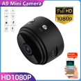 thumbnail image 1 of A9 Mini cámara inalámbrica WiFi Monitor de red IP Cámara de seguridad HD 1080P Seguridad para el hogar Cámara P2P WiFi Mini cámara Micro cámara espía Imán de batería de infrarrojos ocultos, 1 of 4