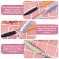 thumbnail image 4 of RENACLIPY 12Pcs Fingernail Buffer Block Nail File for Fingernail Removal Multi ABS Hexagonal Women, 4 of 6