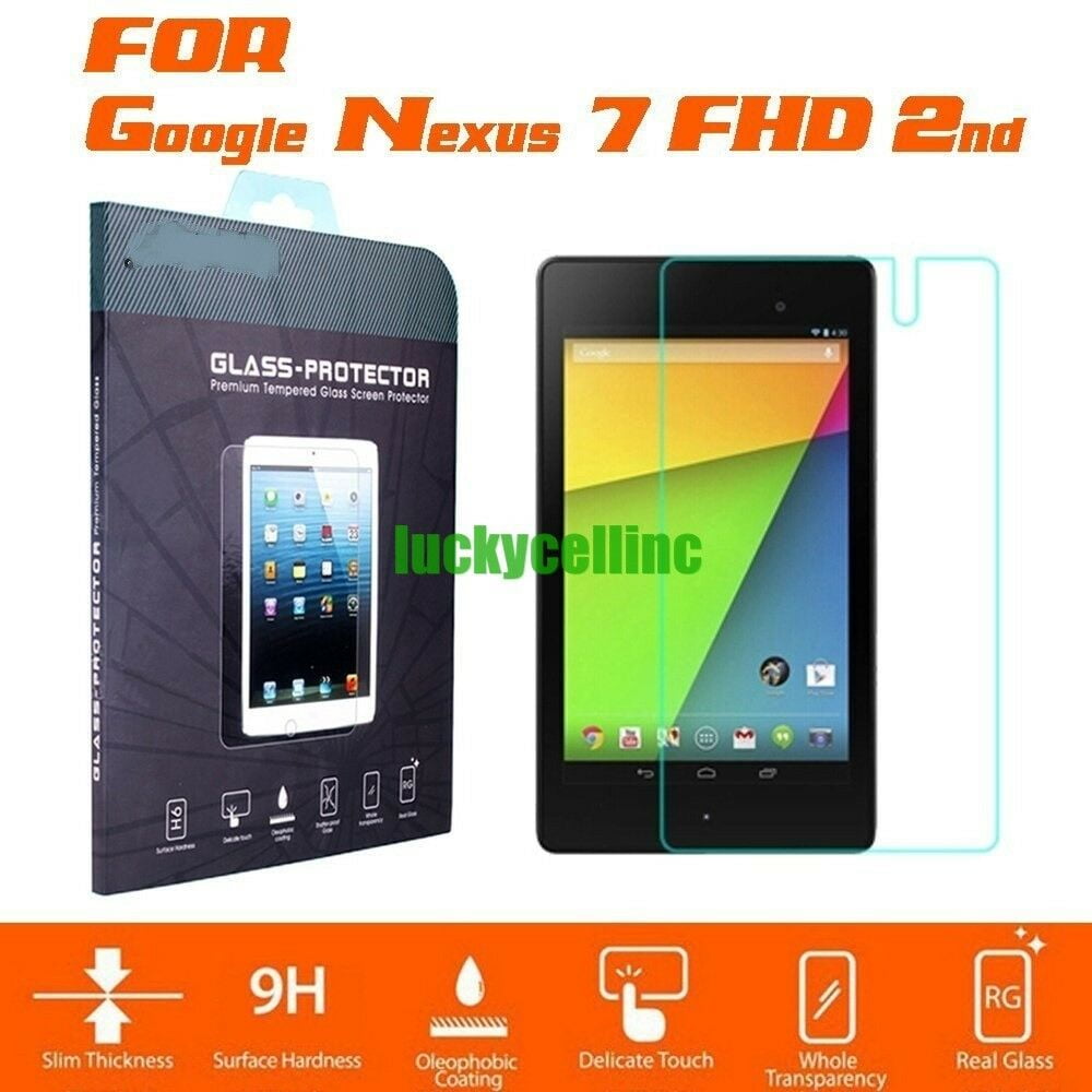 Premium Real Tempered Glass Screen Film Protector Guard For Google Nexus 7 2nd
