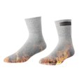 thumbnail image 2 of Penkiiy Warm Socks for Men 1 Pair Of Heating Warm Socks For Men And Women (Plus Two Power Banks) Gray Socks, 2 of 7