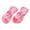 Pink, variant on Silicone Flip Flop Dog Toys, Teething Chew Interactive Play Toy for Boredom Relief 2 pcs Slipper Shape Durable Soft Material Teeth Cleaning Training Companion._Blue