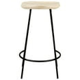 thumbnail image 2 of vidaXL Bar Stool Bar Seat Counter Height Island Stool for Pub Solid Mango Wood, 2 of 34