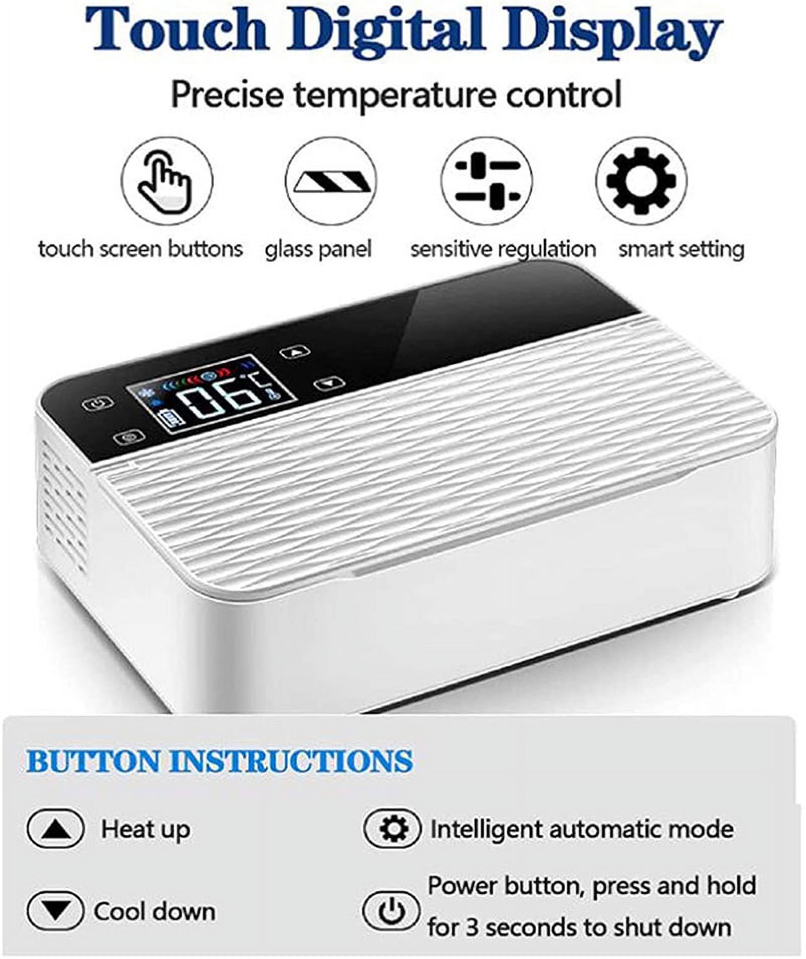 Small Fridge Cooler Insulin Cooler Case USB Mini Refrigerator Portable Insulin Bag