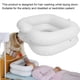 thumbnail image 5 of Lavabo de champú inflable para pacientes mayores, discapacitadas, embarazadas y postradas en cama | Bandeja de lavado de cabello portátil plegable con soporte para el cuello | Diseño de doble tubo |, 5 of 8