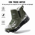 thumbnail image 4 of Knivor Waterproof Winter Snow Boots for Women Fleece Lined Non Slip Side Zipper Cozy Ankle Boots for Outdoor Daily Cold Weather Footwear, 4 of 10