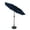 Navy Blue, variant on Westin Outdoor 9 Ft Patio Market Umbrella with Tilt & Crank, Black/White Stripe