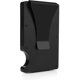 thumbnail image 1 of Carbon Fiber Wallet, Minimalist Aluminum RFID Blocking Men's Holder Metal Slim Wallet Cash Credit Card Holder with Money Clip (Aluminum Black), 1 of 5