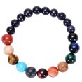 thumbnail image 1 of 1pc Fashion Eight Planets Styled Bracelet Galaxy System Planetary Wrist Chain, 1 of 6