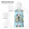 thumbnail image 3 of Honeii A Funny Little Dalmatian Puppy print basktball shirt for men and women, Unisex basketball jersey for Theme party-4X-Large, 3 of 6