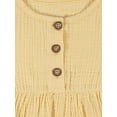 thumbnail image 3 of Modern Moments by Gerber Toddler Girl Short Sleeve Gauze Dress, (12M - 5T), 3 of 6
