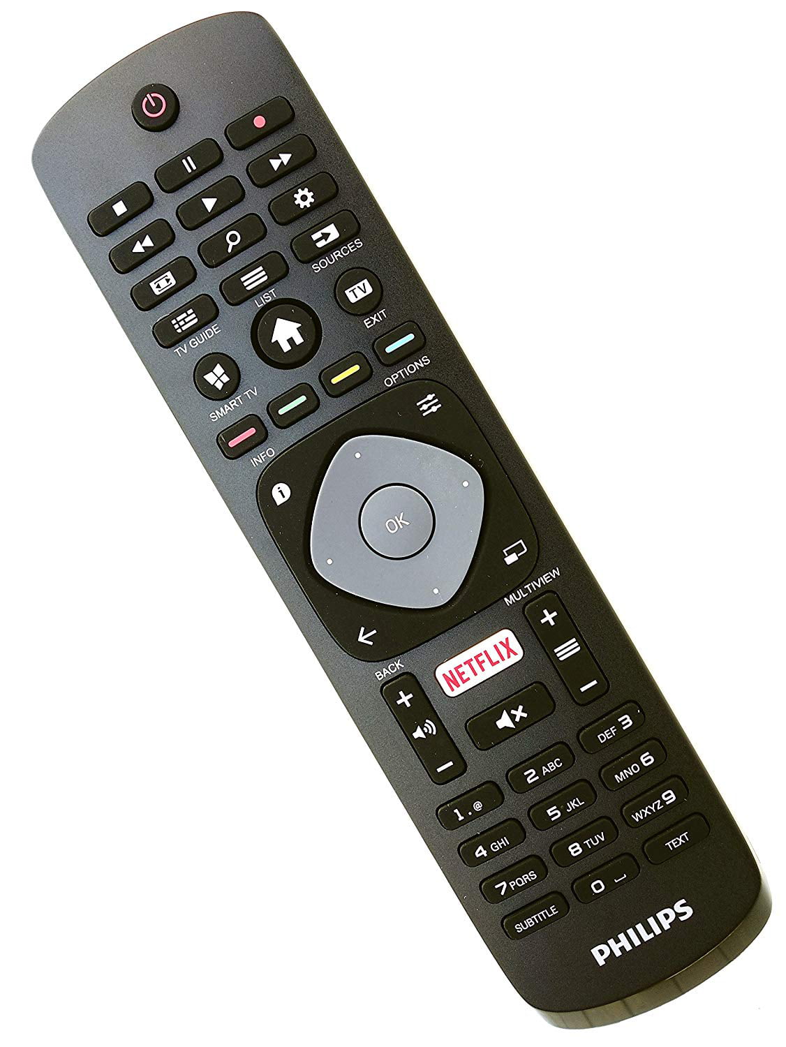 Philips Replacement Remote Control for 5500 Series NetFlix Full HD Smart LED TV 