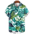 thumbnail image 3 of Txeol Hawaiian Shirt for Men Big and Tall,Beach Resort Shirts,Men's Short Sleeve Hawaiian Shirt Tropical Print Casual Button Down Aloha Shirt for Holiday Travel Beach Vacation, 3 of 3