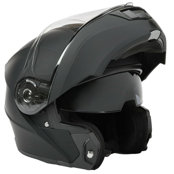 Fuel Helmets ACE Adult Modular Helmet - X-Large, Black