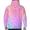 thumbnail image 5 of Bingfone Colorful Glitters Men'S Drawstring Hoodie Long Sleeve Pocket Sweatshirts-4x-Large, 5 of 9