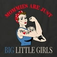 thumbnail image 2 of Mommies Are Just Big Little Girls T-Shirt | White Tee Gift, 2 of 5