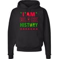 thumbnail image 2 of Inktastic I Am Black History Adult Hoodie Sweatshirt, 2 of 4