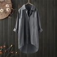 thumbnail image 2 of Summer Tops for Women, Women Blouses, Stylish Women's Casual Loose Button Down Shirt for Effortless and Comfort in Everyday Wear, 2 of 7
