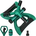 thumbnail image 1 of Adjustable 360° Rotating Automatic Garden Sprinkler Lawn Irrigation System Covering Large Area with Leak-Free Design, Durable 3-Arm Sprayer, Easy Connection, 1 of 4