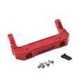 thumbnail image 1 of RC Coche Frente Parachoques de parachoques Coches con control remoto Parte Esturdy Metal Simple Professional Accesorio Modificación Pieza de modificación para Uso de actualización Rojo Eigraketly FN009819-01, 1 of 7