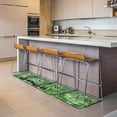 thumbnail image 2 of Green Abstract Kitchen Mats for Floor, Modern Kitchen Rugs Set of 2 Carpet Area Rug, Vintage Farmhouse Modern Green Kitchen Decor and Accessories Stuff, 17x30 and 17x47 Inch, 2 of 6
