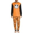 thumbnail image 2 of The Nightmare Before Christmas Men's Halloween Sleep Tee & Joggers 2-Piece Set, Sizes XS-XXL, 2 of 5